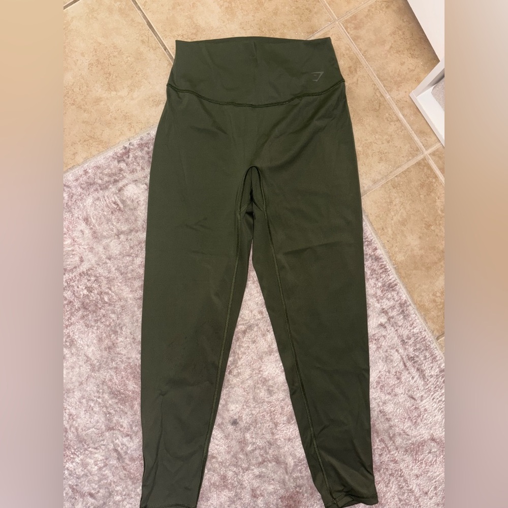 Gymshark Seamless Olive Green Leggings